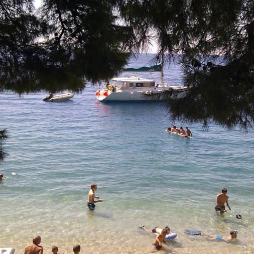 Ferienwohnung Apartman On The Beach - Nemira, Omiš Exterior foto